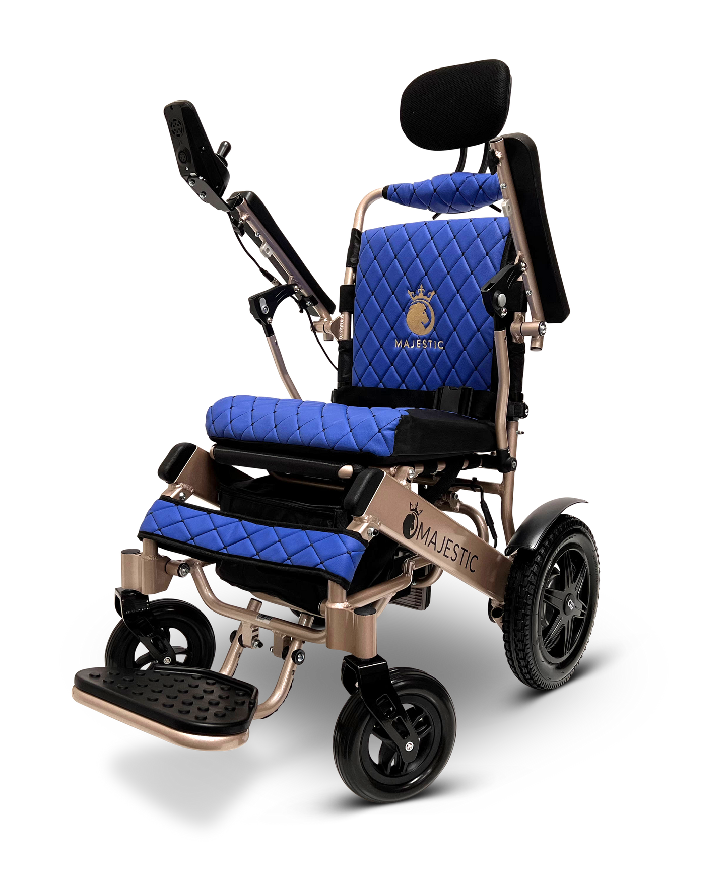 ComfyGO MAJESTIC IQ-9000 Auto Recline Remote Controlled Electric Wheelchair