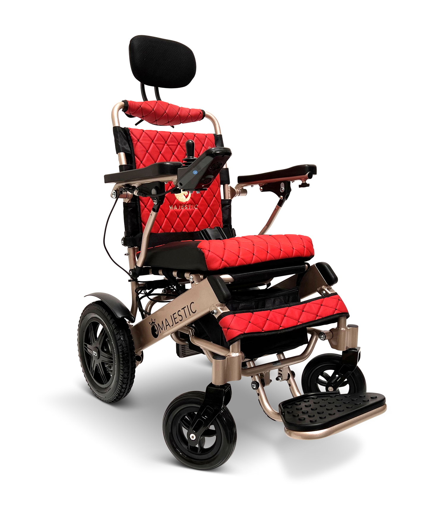 ComfyGO MAJESTIC IQ-9000 Auto Recline Remote Controlled Electric Wheelchair