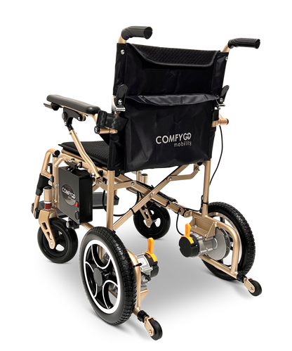 ComfyGo X-7 Lightweight Foldable Electric Wheelchair